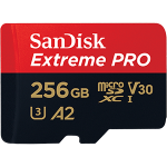 SanDisk Extreme Pro MicroSDXC UHS-I CARD 1TB / 512GB / 400GB / 256GB / 128GB / 64GB.
